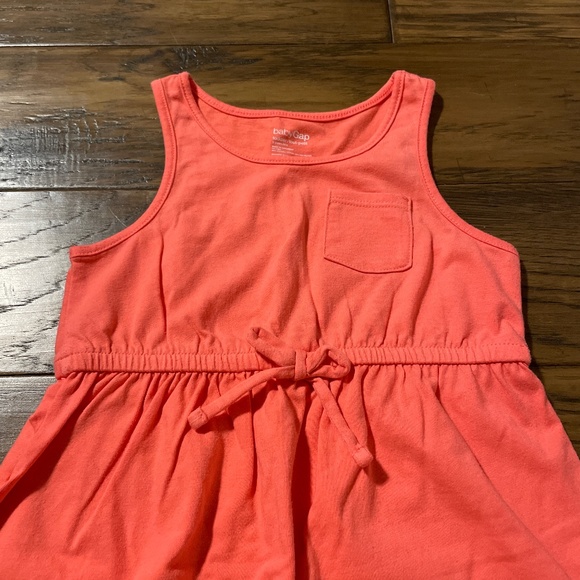 Gap Kids dress coral pink size 5 years - Picture 2 of 6
